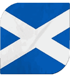 Drapeaux Europe Ecosse Carré 