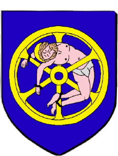 Blasone-Bandiere Francia Dipartimenti - Città 67 MOLSHEIM 