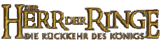 Multimedia V International Der Herr der Ringe Die Ruckkehr des Konigs Deutsches Logo 