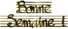Mensajes Francés Bonne Semaine 01 