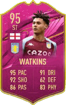 Multi Media Video Games F I F A - Card Players England Ollie Watkins 