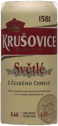 Bebidas Cervezas Republica checa Krušovice 