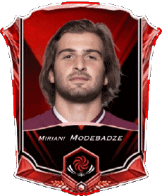 Sports Rugby - Joueurs Géorgie Equipe 2022 Miriani Modebadze 