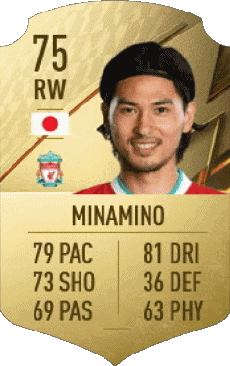 Multi Média Jeux Vidéo F I F A - Joueurs Cartes Japon Takumi Minamino 