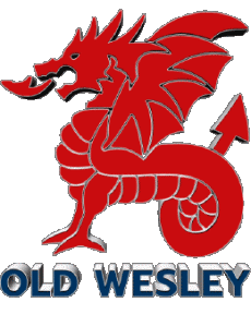 Sport Rugby-Club-Welt - Logo Irland Old Wesley 