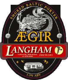 Aegir-Getränke Bier UK Langham Brewery 
