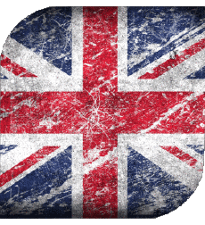 Bandiere Europa UK Quadrato 