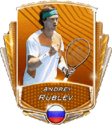 Sportivo Tennis - Giocatori Russia Andrey Rublev 