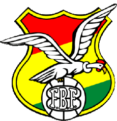 Logo-Sports FootBall Equipes Nationales - Ligues - Fédération Amériques Bolivie Logo