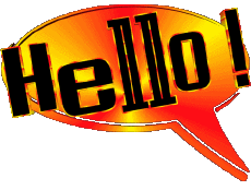 Mensajes Inglés Hello 001 