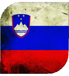 Fahnen Europa Slowenien Platz 