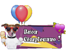 Mensajes Italiano Buon Compleanno Animali 006 
