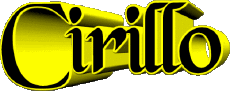 Nombre MASCULINO - Italia C Cirillo 