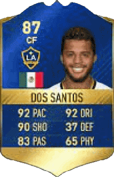 Multimedia Vídeo Juegos F I F A - Jugadores  cartas México Jonathan dos Santos 