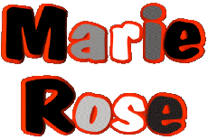 Vorname WEIBLICH - Frankreich M Zusammengesetzter Marie Rose 