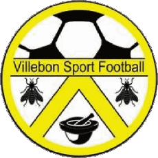 Sports FootBall Club France Logo Ile-de-France 91 - Essonne Villebon SF 