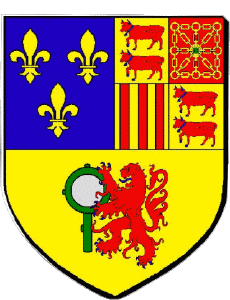 Banderas Francia Departamentos - Ciudades 65 VIC EN BIGORRE 