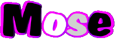First Names MASCULINE -  UK - USA - IRL - AUS - NZ M Mose 