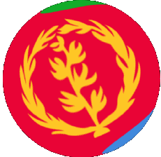 Bandiere Africa l'Eritrea Sfera - Cubo 