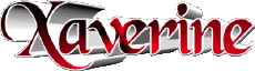 Nombre FEMENINO - Francia X Xaverine 