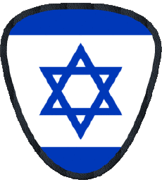 Fahnen Asien Israel Form 01 
