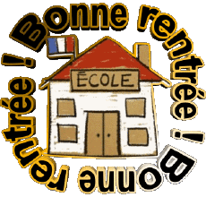 Messages Français Bonne Rentrée Fond Transparent 06 