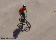 Humour - Fun Sports BMX Gamelle - Fail 