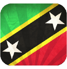 Fahnen Amerika St. Kitts und Nevis Platz 2 