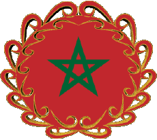 Fahnen Afrika Marokko Form 01 