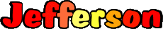Prénoms MASCULIN - UK - USA J Jefferson 