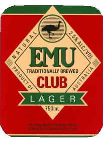 Drinks Beers Australia Emu-Beer 