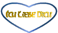 Messages German Ich Liebe Dich Heart 