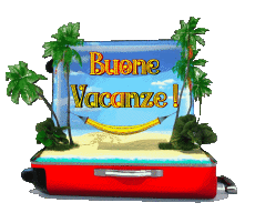 Nachrichten Italienisch Buone Vacanze Transparenter Hintergrund 19 
