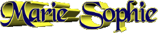 Nombre FEMENINO - Francia M Compuesto Marie Sophie 