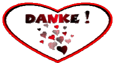Mensajes Alemán Danke Corazón 