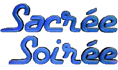 Multimedia Emissionen TV-Show Jean Pierre Foucault Sacrée Soirée 