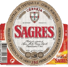 Getränke Bier Portugal Sagres 