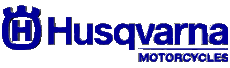 1990-Transport MOTORRÄDER Husqvarna logo 1990