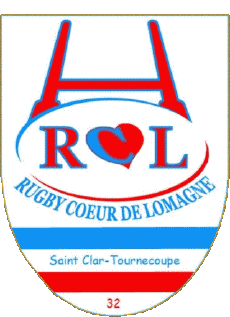 Sports Rugby Club France Logo Dept 32 RC Coeur de Lomagne 