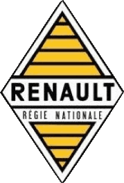 1946-Transporte Coche Renault Logo 