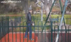 Humor -  Fun PEOPLE Swings Gamelles Fail 