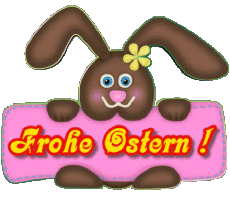 Mensajes Alemán Frohe Ostern 10 