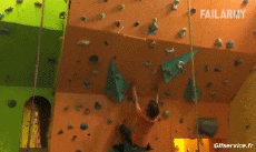 Humour - Fun Sports Escalade Gamelle Fail 