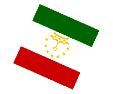 Fahnen Asien Tadschikistan Kugel - Würfel 