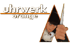 Multi Média Cinéma International Orange Mécanique Logo Allemand 