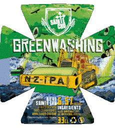 Greenwashing-Drinks Beers France mainland Sainte Cru 