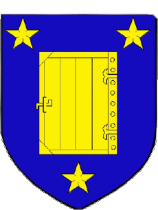 Blason-Drapeaux France Départements - Villes 19 USSEL 