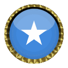 Bandiere Africa Somalia Rotondo - Anelli 