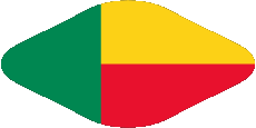 Banderas África Benin Diverso 