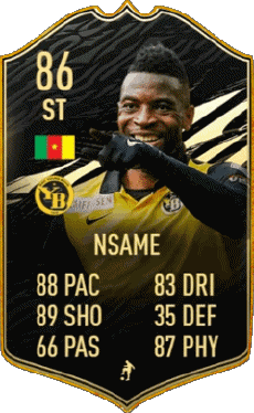 Multi Media Video Games F I F A - Card Players Cameroon Jean-Pierre Nsame 